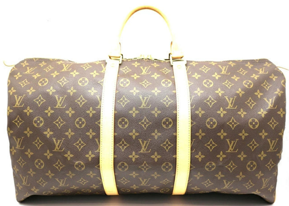 LOUIS VUITTON Keepall Boston Bag Monogram
